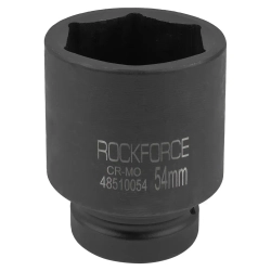 Головка ударная глубокая 1'', 54мм (6гр.) RockForce RF-48510054