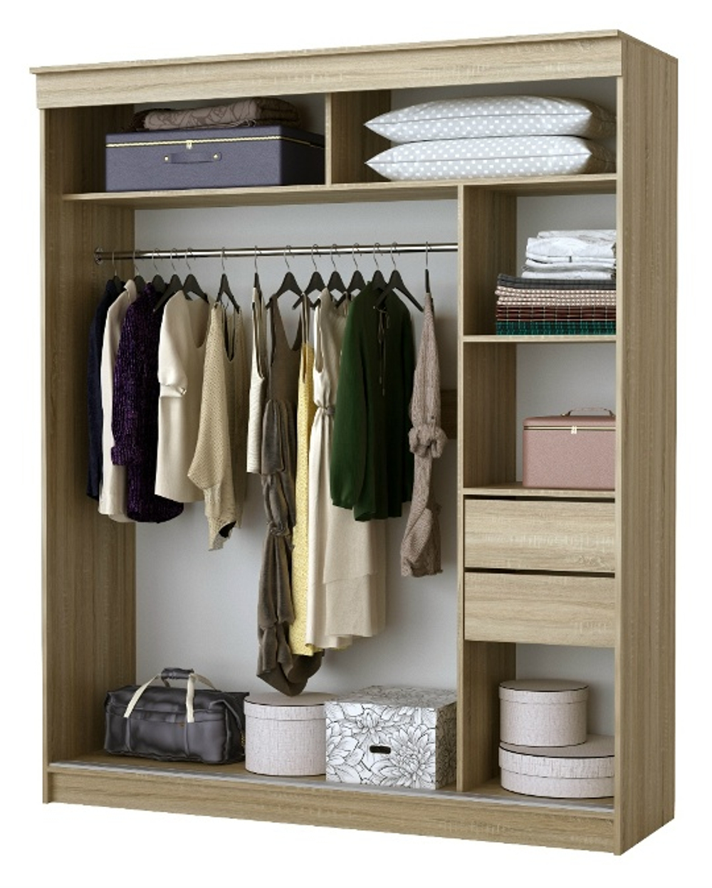 Шкаф-купе «АЛЬЯНС» декор «ФАВОРИТ»