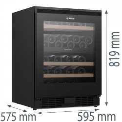 Винный шкаф Gorenje WCU68F6BG4WF