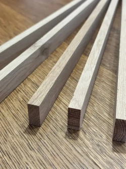 брусок деревянный дуб РУСТИК 21х10х470мм(20шт) для творчества, хобби и поделок