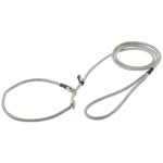 V.I.PET Поводок-удавка с кольцом круглая 6 мм, 150 см