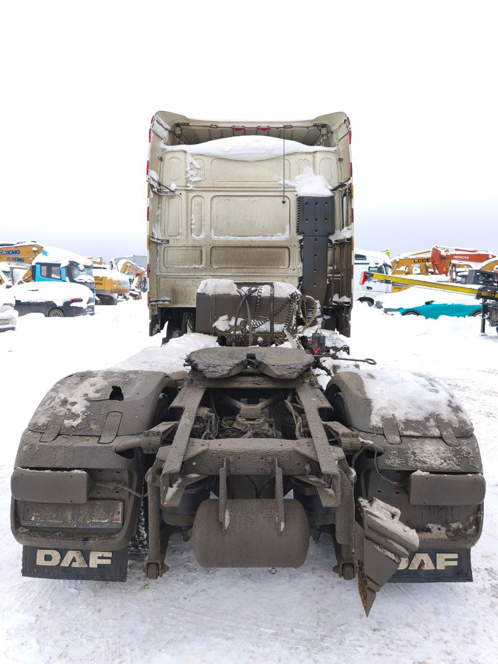 DAF XF 4x2 Седельный тягач FT XF 105 460 (Дизельный, 12,9 л, 462 л.с., АТ)