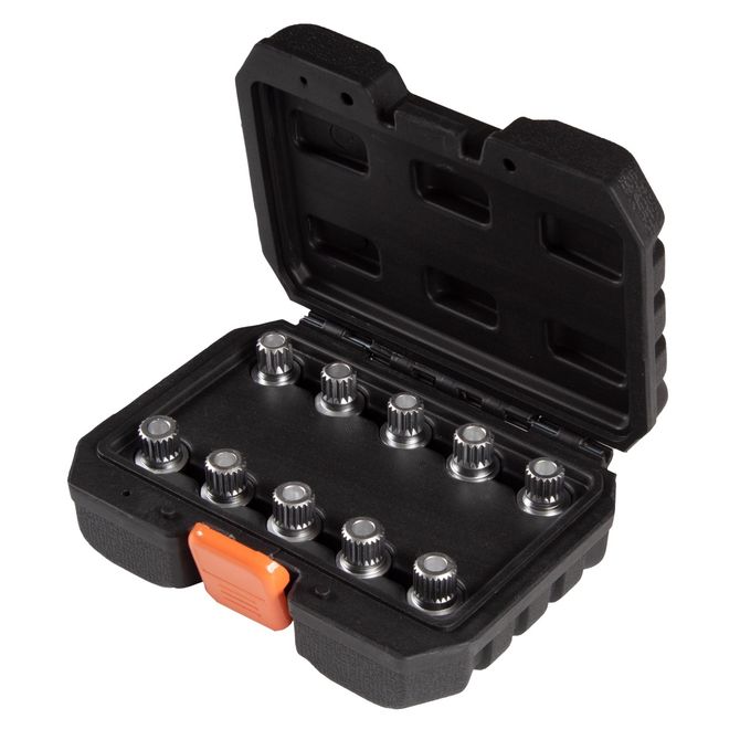 AFFIX (AF10942110C) Набор насадок для секреток колес BMW, кейс, 10 предметов