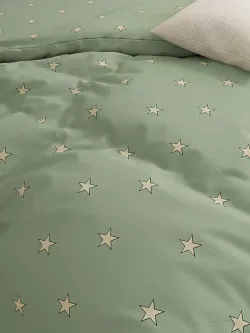 Пододеяльник перкаль Сказка "Creeper" 2-спальный на молнии 175x215 см