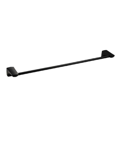 Держатель полотенца TITAN, прямой, ЧЁРНЫЙ 76001