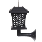 Фонарь садовый «Вечер» 12*12*13,5 см (h=60 см) на солнечной батарее (универсальный), Теплый белый