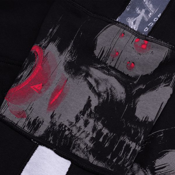 Худи Slayer Patchwork Oversized Special черный - фото 6