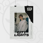 Постер А4 - BAEKHYUN (EXO) - City Lights