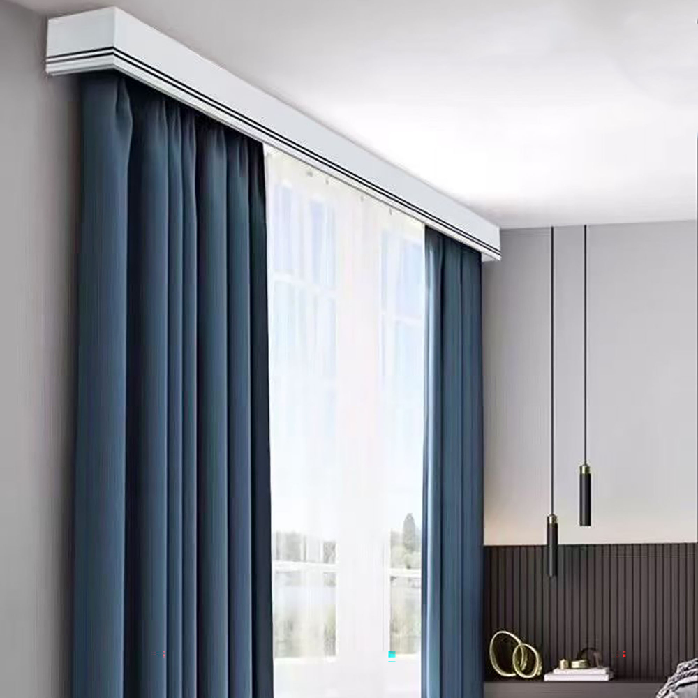 Алюминиевый короб для карниза, скрытый потолочный профиль для штор