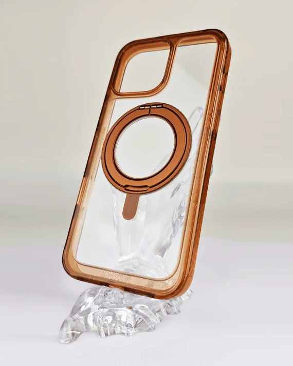 Чехол Anker MagGo Magnetic Case with Stand для Apple IPhone 16 Pro Max Бронзовый (Light Brown)