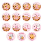 2899050 Наклейки для фотографирования "Печеньки", 13 наклеек