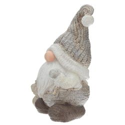 GAEM Фигрка декоративная "Гном" с подсветкой (LR44x2,прилаг), L1, L12 W7 H14 см, 2в.