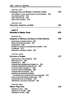 Economic Analysis of Projects | Lyn Squire; Herman G. van Der Tak
