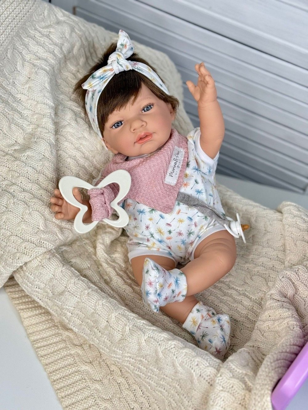 Кукла Marina and Pau 42cм Baby Sweet мягконабивная (M728K)