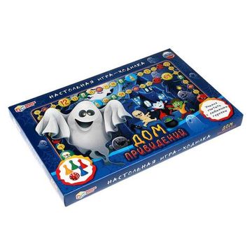 Настольная игра-ходилка «Дом привидений» 217х330х27 мм Умные игры