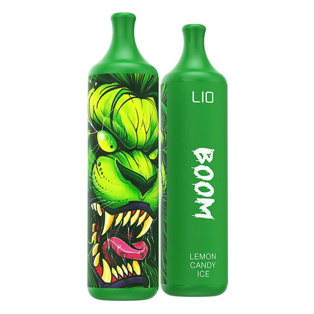 Одноразовая электронная сигарета Lio Boom - Lemon Candy Ice (3500 затяжек) Одноразовая электронная сигарета Lio Boom - Lemon Candy Ice (3500 затяжек)