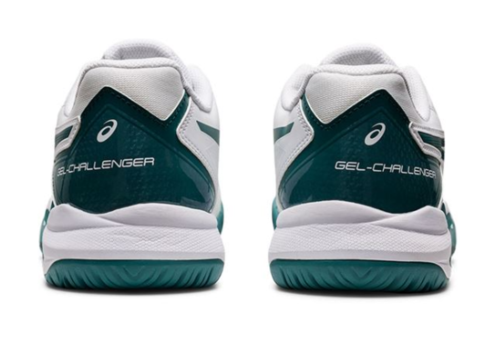 Мужские кроссовки теннисные Asics Gel-Challenger 13 - white/velvet pine