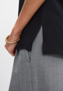 Топ базовый чёрный