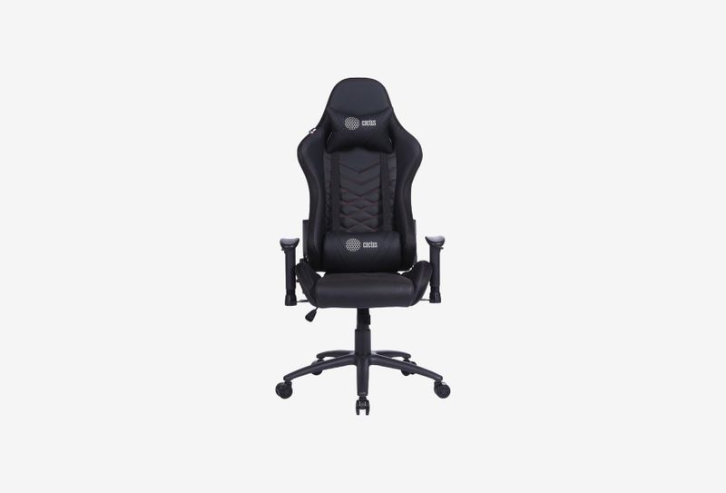 Кресло CACTUS экокожа черный 83x32x65CS-CHR-0099BLR