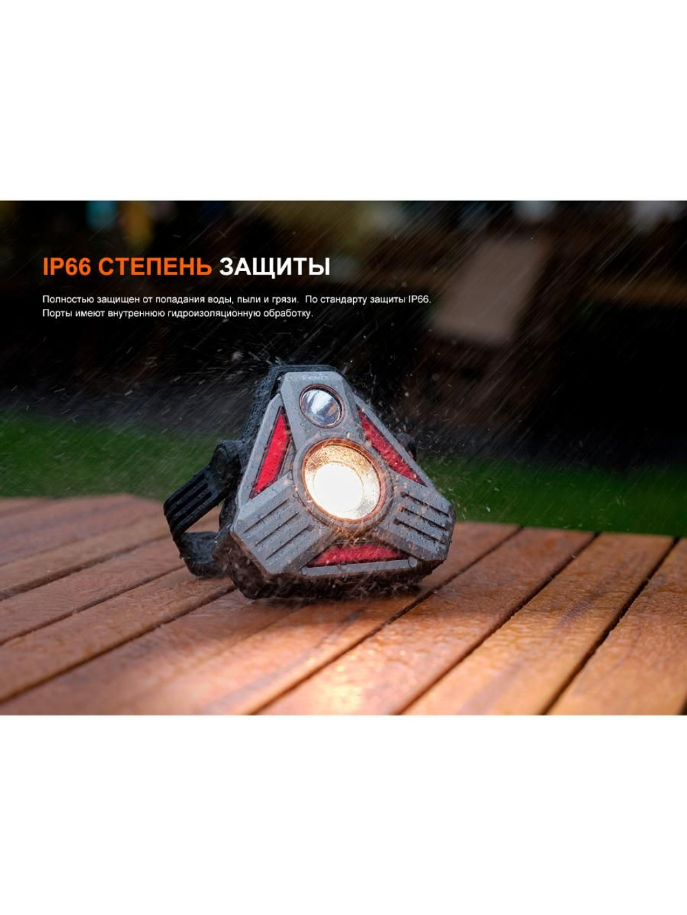 Фонарь Fenix кемпинговый CP50R многофункциональный 5500 люмен (Powerbank)