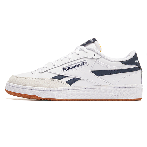 Кроссовки reebok для скейтбординга, низки, белые и сине-белые, унисекс