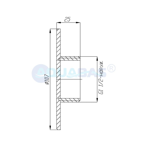 ФП.001.0/1 Заглушка к форсунке для подключения пылесоса AISI-316