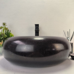 Раковина из андезита Donut Black  DA-62922 45*45*15 05