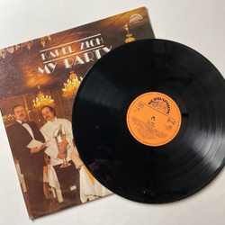 Винтажная виниловая пластинка LP Karel Zich My Party (Чехословакия 1984)