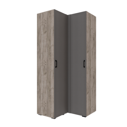 Шкаф угловой прямой Бруклин ШУП