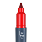 Маркер перманентный BERLINGO "Multiline PE55" двухсторонний, 0,5-1 мм, красный