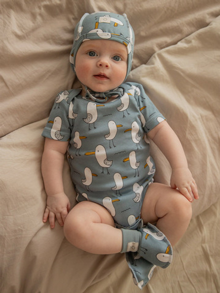 Боди Mjölk Чайки, с коротким рукавом