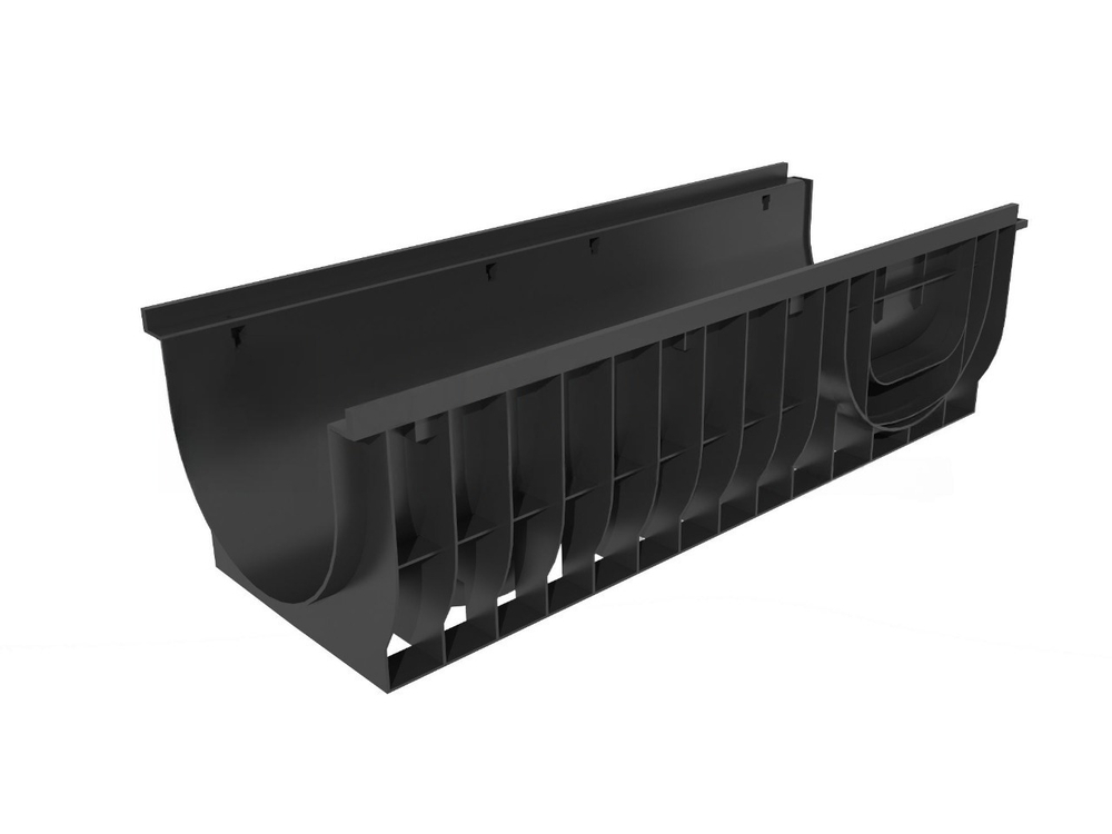 Лоток водоотводный Gidrolica Pro DN300 ЛВ-30.38.28 – пластиковый