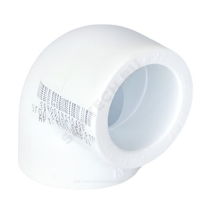 Угольник PP-R белый Дн 63х90гр внутренняя пайка RTP (РосТурПласт) 10835