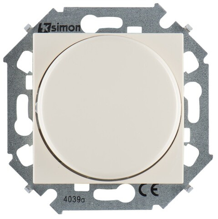 Светорегулятор Simon 15 поворотный для диммируемых LED ламп, 230В, 5-215Вт, винтовой зажим