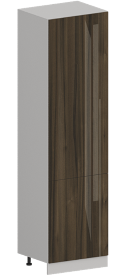 Кухня Модуль ШП 600М Графит / Орех Миланский