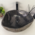 Раковина из речного камня RS-65012 46*44*15 0861