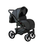 Детская коляска Sevillababy Tisso 2 в 1 черный экокожа