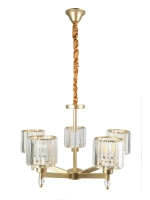 Потолочная люстра E27х5х60Вт золото