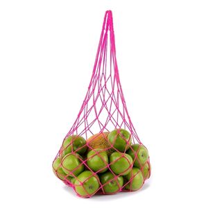 Авоська средняя (6 литров), розовая