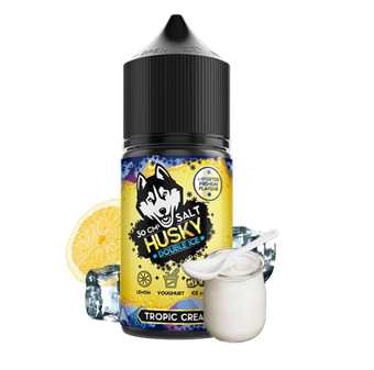 Жидкость HUSKY IMPORT DOUBLE ICE Salt (20MG) 30 ml - Tropic Cream (Лимон и йогурт)
