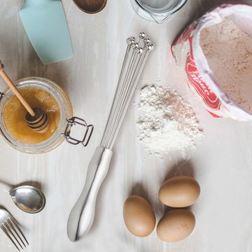 Венчик из нержавеющей стали Kamille КМ-5069 с прямыми прутками и шариками