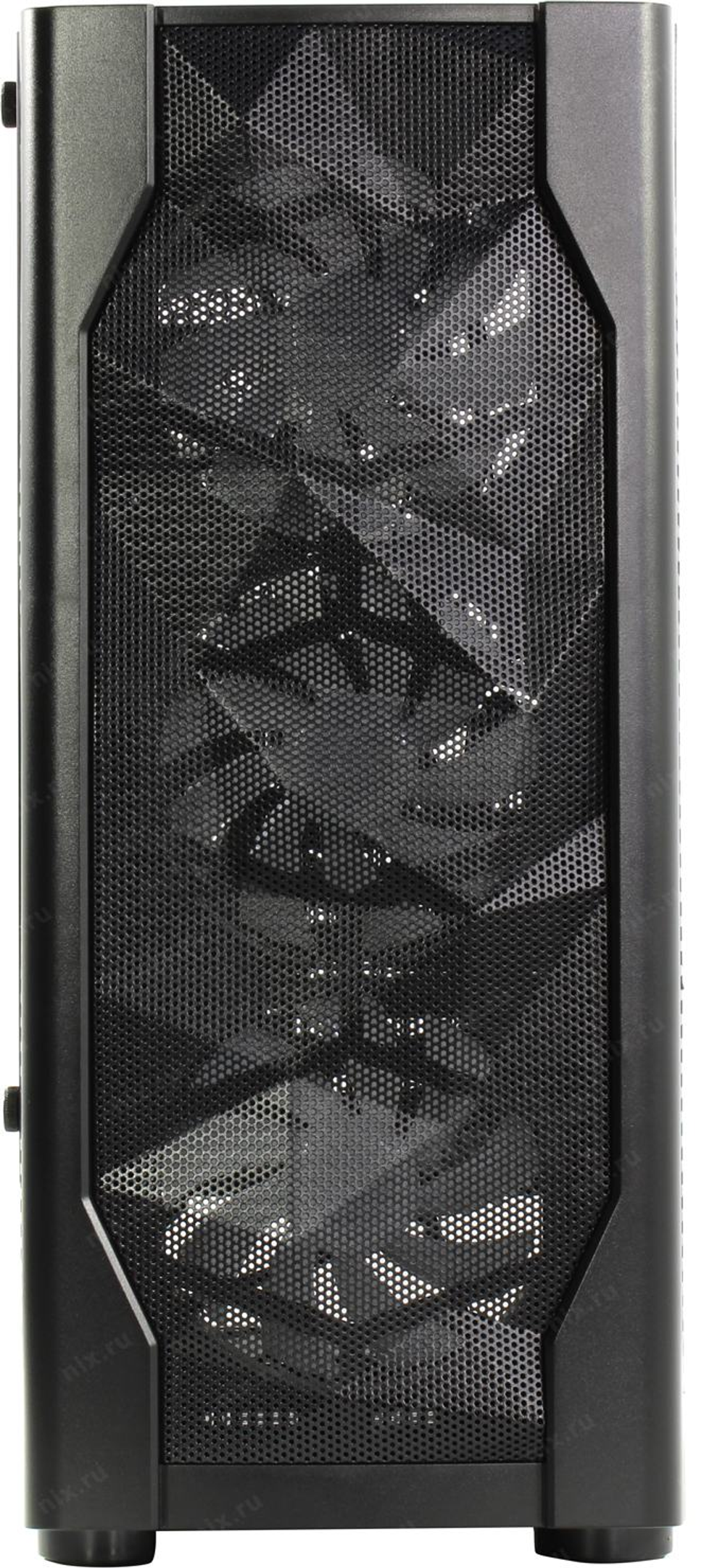 Корпус Miditower 1STPLAYER DK D4 D4-BK-4G6 Black ATX без БП, с окном