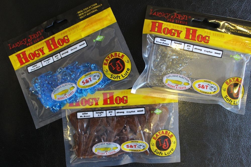 Мягкая приманка Lucky John HOGY HOG 2.6in (66 мм), цвет S18, 5 шт/уп