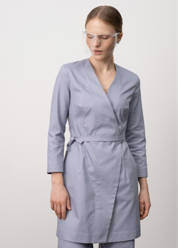 Медицинский халат с запахом