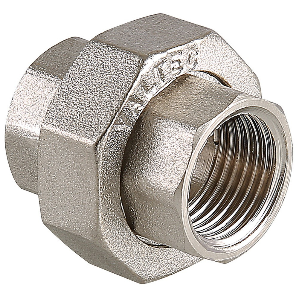 Сгон прямой разъемный (американка) ВВ внутренняя резьба 1" (Valtec VT 340) уп 5 шт