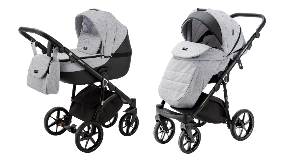 Детская универсальная коляска Adamex BIBIONE Lux PS-12A (2в1)
