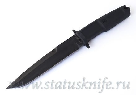 Нож Extrema Ratio Dobermann III Black 1/3 Serrated