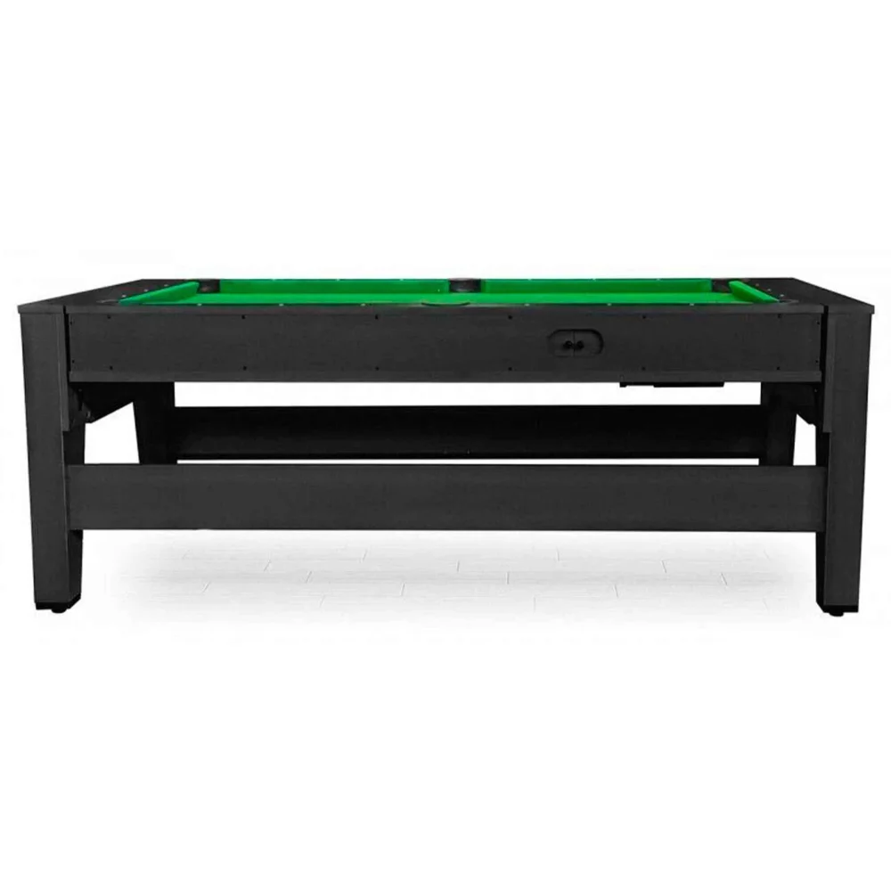 Cтол-трансформер «Twister» 3 в 1 (бильярд, аэрохоккей, настольный теннис, 217 х 107,5 х 81 см) (черный)