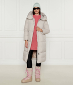 Пуховое пальто VALERY Hetrego - бежевый(8N691 F)