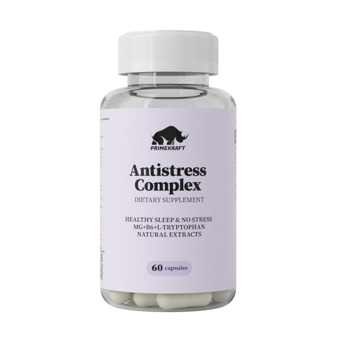 Антистресс комплекс, Antistress Complex, Prime Kraft, 60 капсул